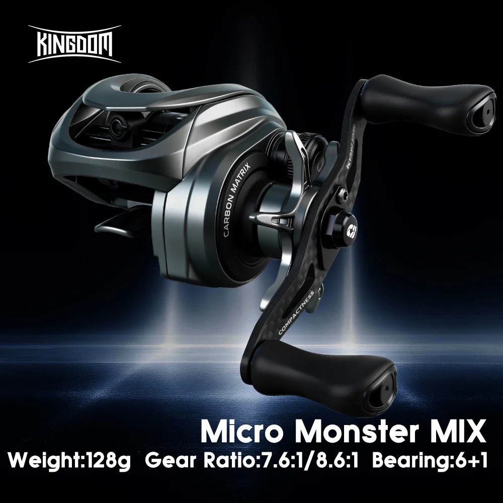 carrete-de-pesca-kingdom-bfs-ultraligero-de-128g-freno-magnetico-relacion-de-engranajes-76-1-86-1-6-1bb-arrastre-maximo-4kg-carrete-de-carbono-para-lanzamiento