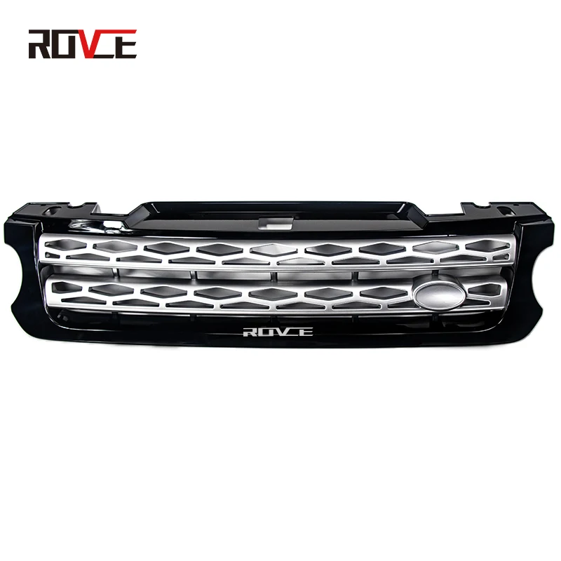 ROVCE Car Front Bumper Grille For Land Rover Range Rover Sport L494 2014 -2017 Original Style Mesh Cover Grills Accessories