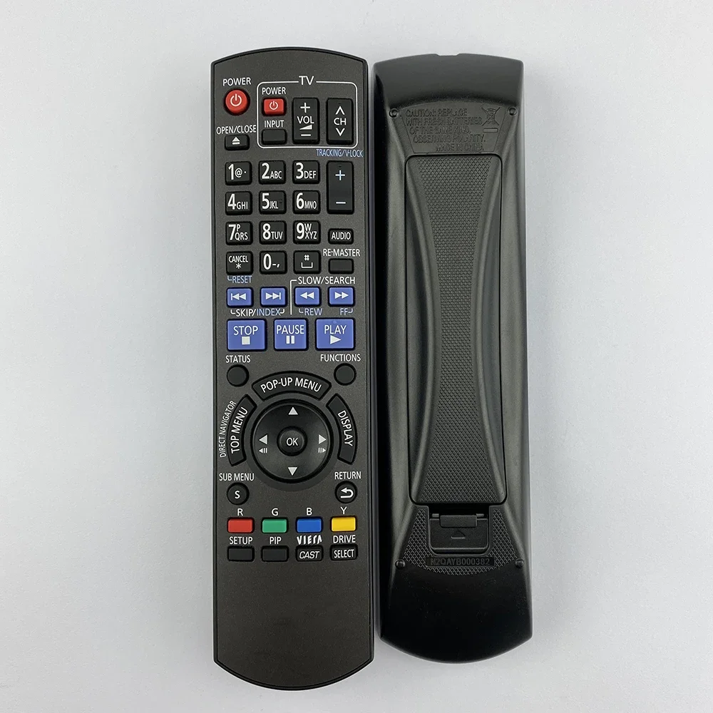 ORIGINAL REMOTE CONTROL N2QAYB000382 FOR PANASONIC Blu-ray Disc Players DMPBD70, DMPBD70V, DMPBD70VP