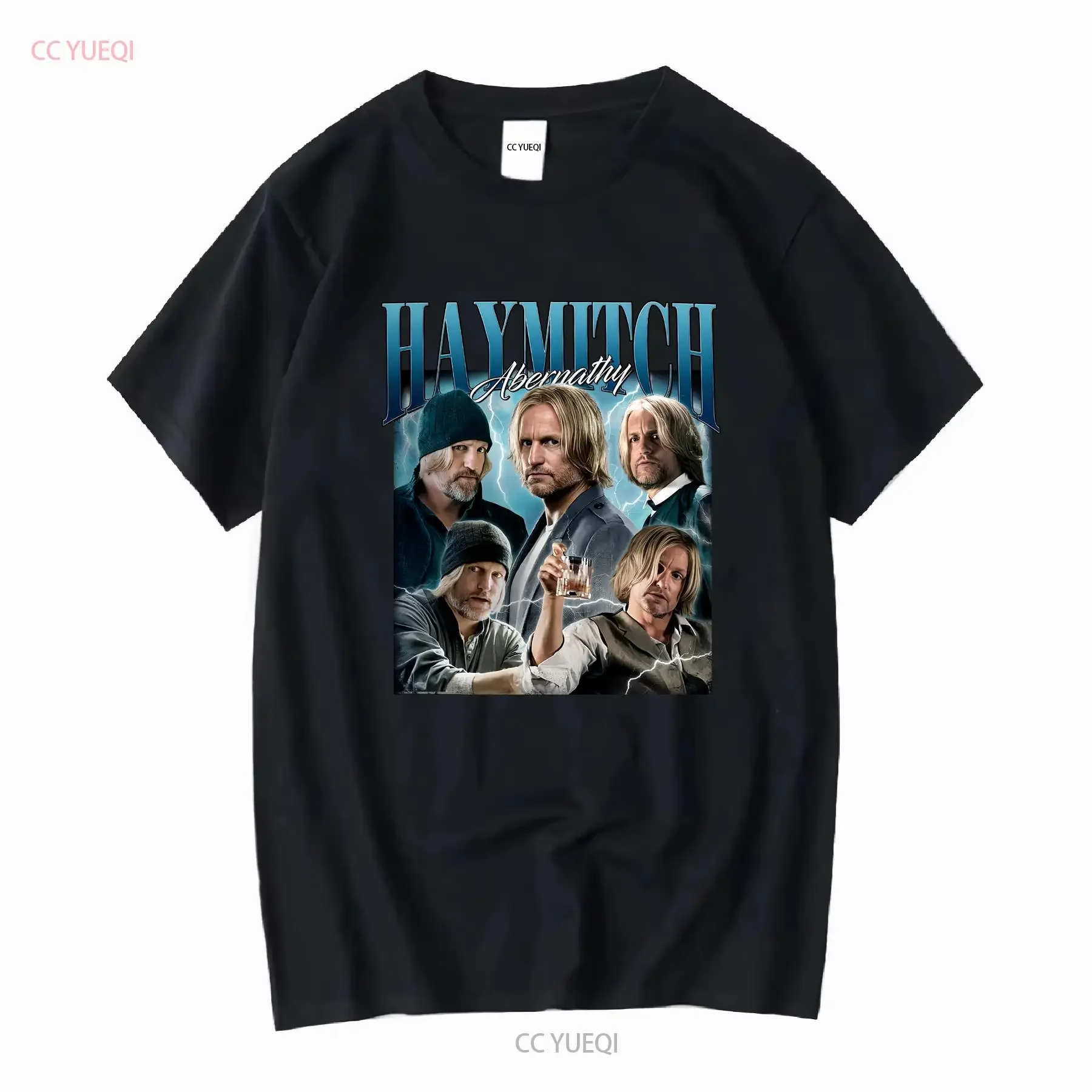 Haymitch Abernathy Vintage T Shirt For Woman and Man Sunrise on the Reaping Hunger Games Fan long or short sleeves vintage