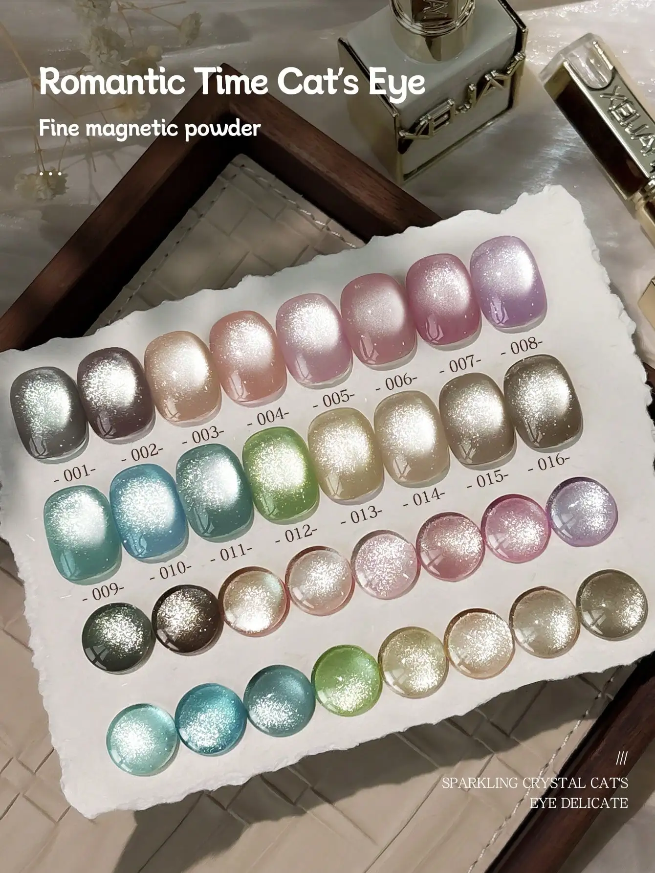 

16 цветов, 15 мл, романтический час, кошачий глаз, гель-лак для ногтей, фототерапевтический гель, замачиваемый магнитный гель-лак для ногтей