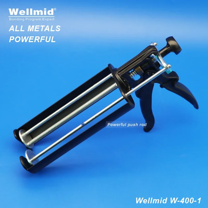 400ML 1:1 Epoxy Adhesives Dispensing Gun 2K Kit Portable Double Tube Mixing Dispenser Loctite ARALDITE 3M Cartridge AB Glue Gun