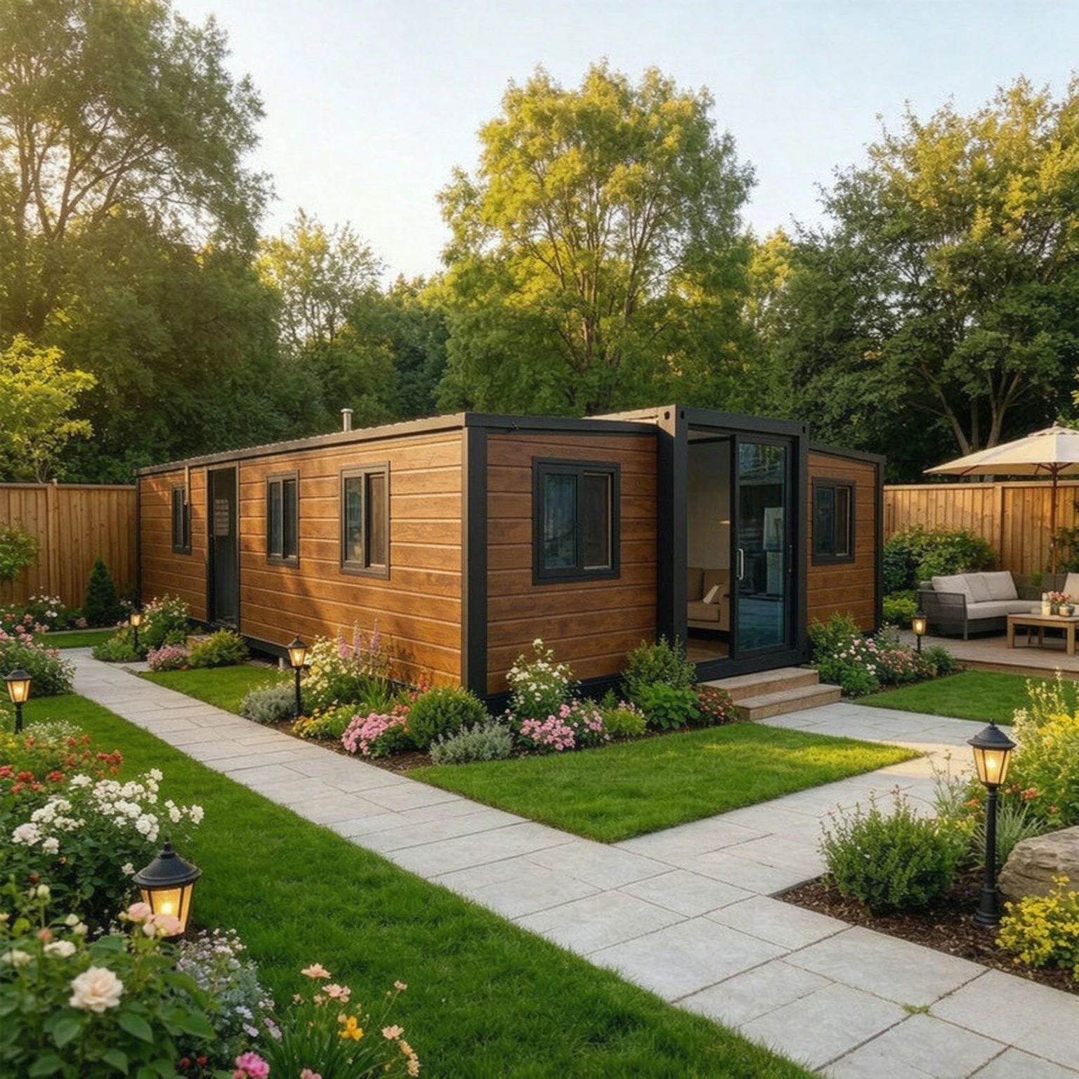 Hot Product Expandable Container House Prefab Tiny House Prefabricated Houses Forest Cabin Warehouse Vacation Room Garden Rooms