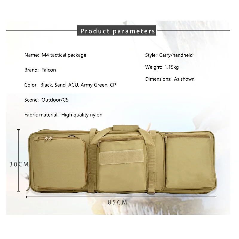 Nylon Outdoor Fishing Tackle Bag Portable Rod Carry Bag Outdoor Multifunctional Pole Storage Fof Fishing Bag Tackle Storage Bags