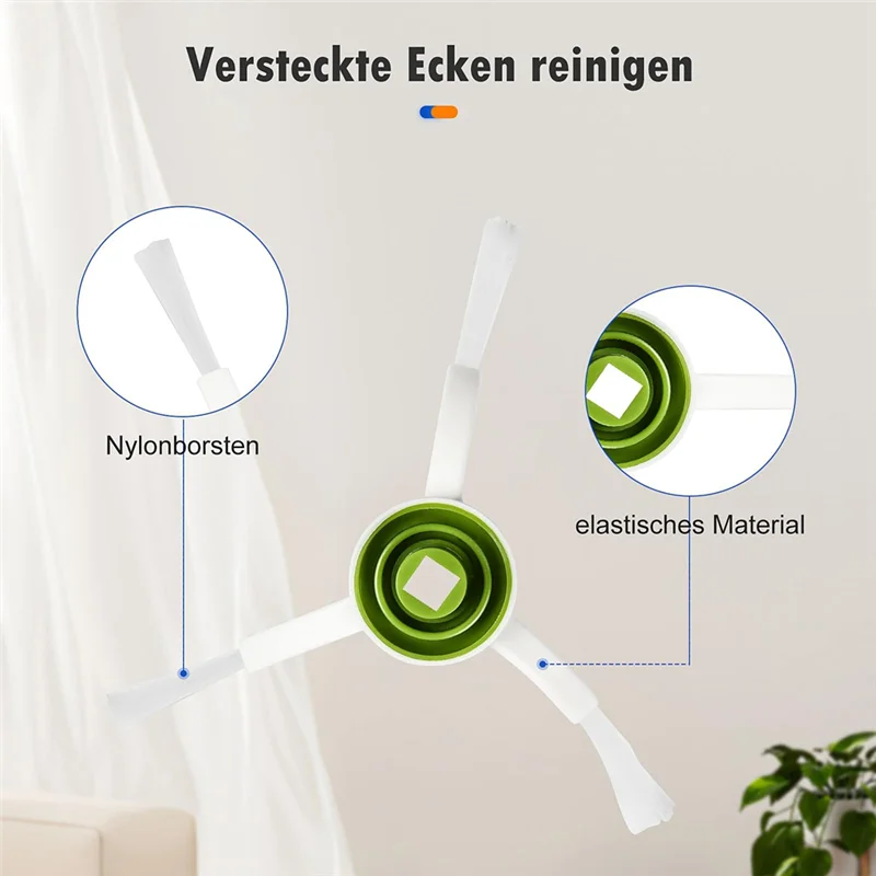 ABVI-замена для Ecovacs Deebot T20 OMNI/T20/T20 Max/T20 Pro, основная боковая щетка для пылесоса, накладка для швабры, фильтр, мешок для пыли