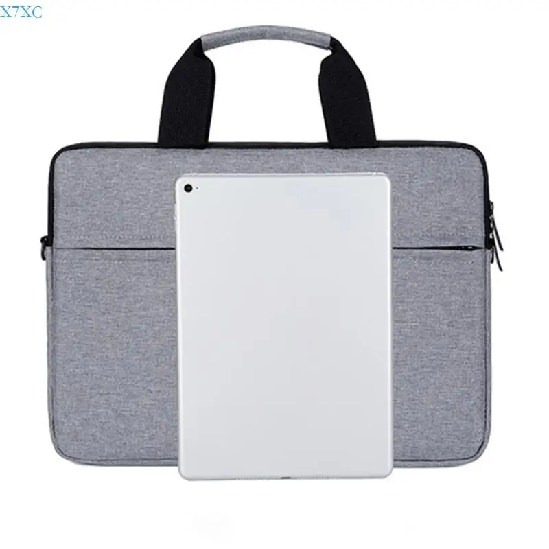 Saco laptop proteção x7xc com alça ombro encaixa computadores 13/14/15 polegadas