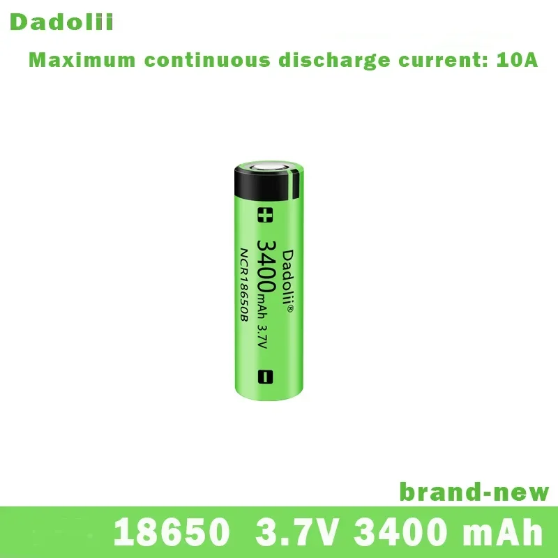 

1-40 шт. новых литиевых аккумуляторов емкостью 3,7 В, 18650, 3400 мАч с разрядом 10 А, подходит для аккумуляторной батареи для фонарика