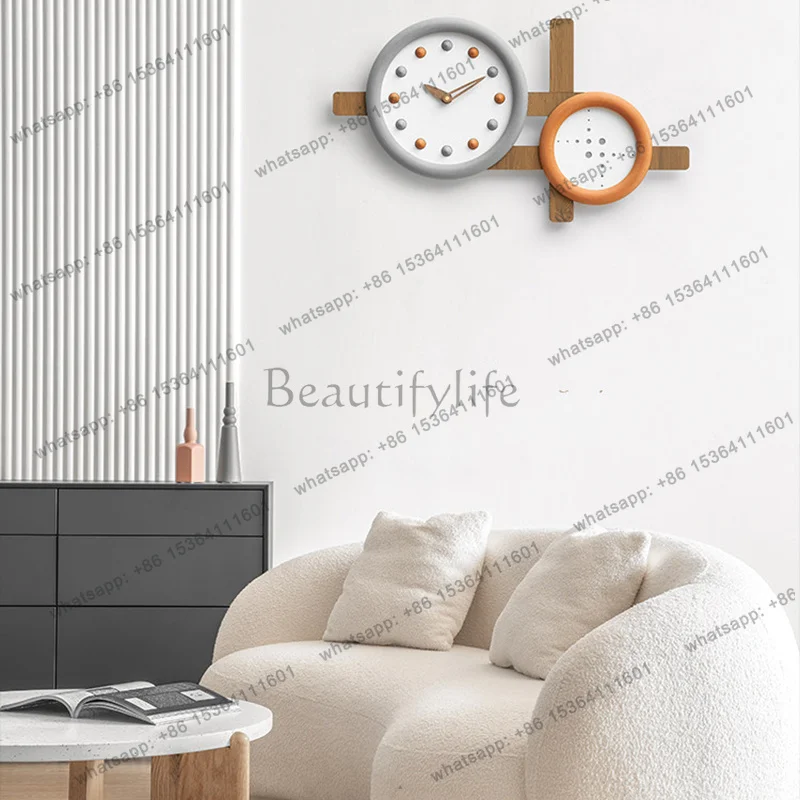 XX.Creative Simple Wall Clocks Modern Interior Aesthetic Design Silent Creative Clock Wall Minimalist Nordic Horloge Home Decor