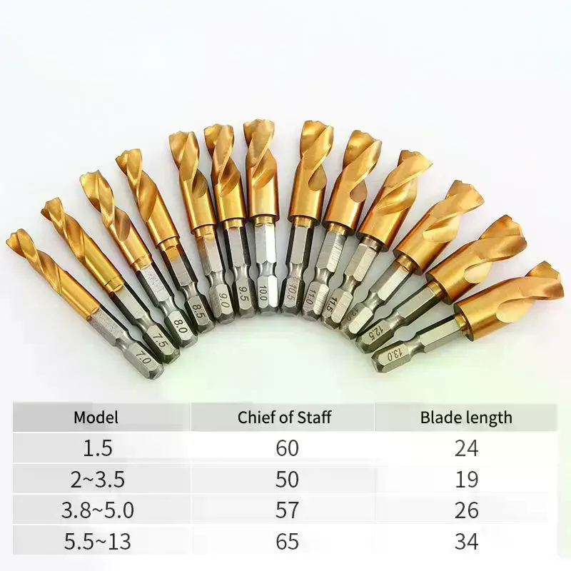 

Сверло спиральное высокой твердости 2-10 мм с шестигранным хвостовиком, ультракороткое, для сверления отверстий, из нержавеющей стали, специальное, для дерева и металла