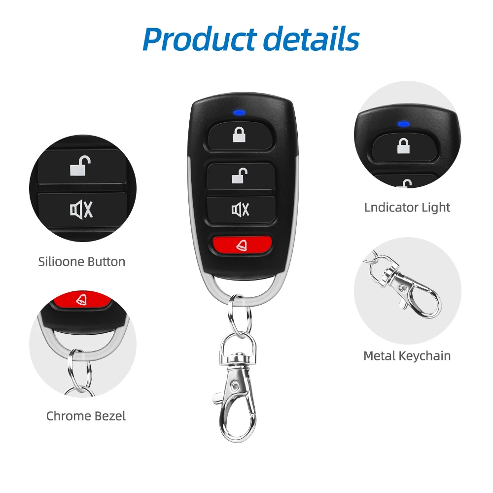 Wireless RF 433mhz Remote Control Copy Code Garage Door Gate Duplicator 433.92mhz Key Remote Opener Cloning Cloner Copy Remote