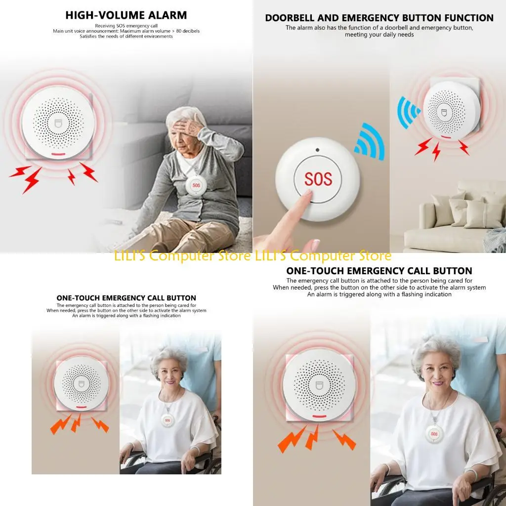 A52B Dense Crisis Warning Unit ABS Housing Easy Installation Wide Potential Agreement