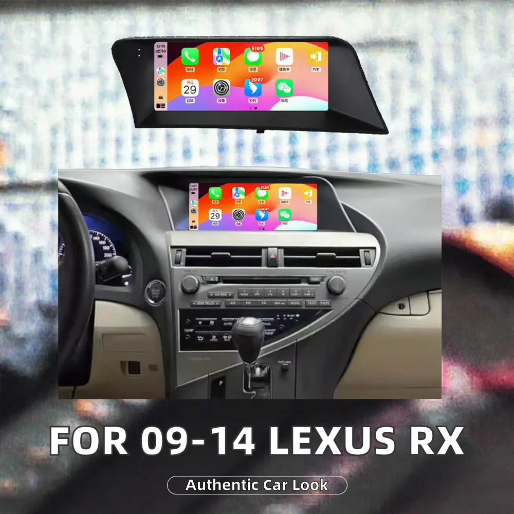 For Lexus RX Android Central Control Large Screen Car Navigation Radio Player with 1 Year Warranty SD Card USB Multimedia