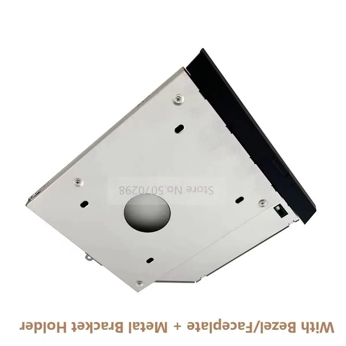 With Bezel Panel 2nd 2.5 Hard Drive HDD SSD Optical bay Caddy Frame Bracket for Lenovo YangTian V110-14IAP V110-14ISK V110-14IKB