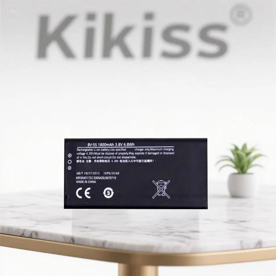 

BV-5S Mobile Phone Battery Fast Charging For Nokia X2 X2DS 1013 X+ X Plus BV 5S 1800Mah