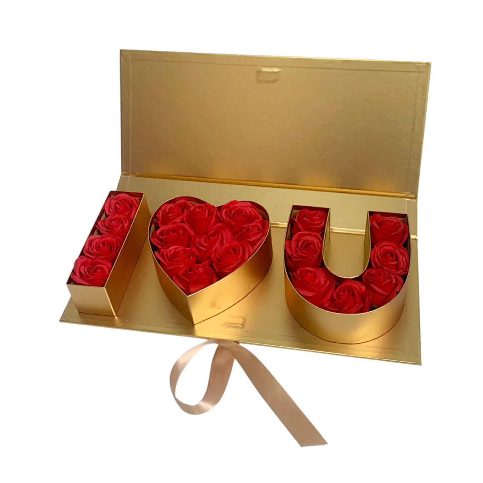 Fillable Letters Candy Letter Shaped Box Wedding Backdrop DIY Craft Bridesmaid For Valentines Empty Flower Gift Box Party Decor