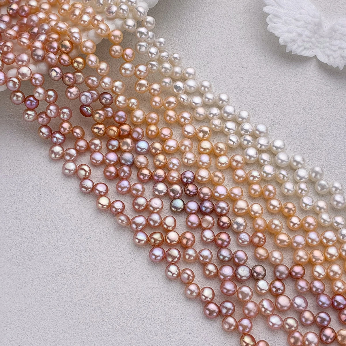 

Natural Freshwater Pearl Three-Seven-Hole Beads Strong Light Charms for DIY Women Men Necklace Bracelet Jewelry Making Accessory