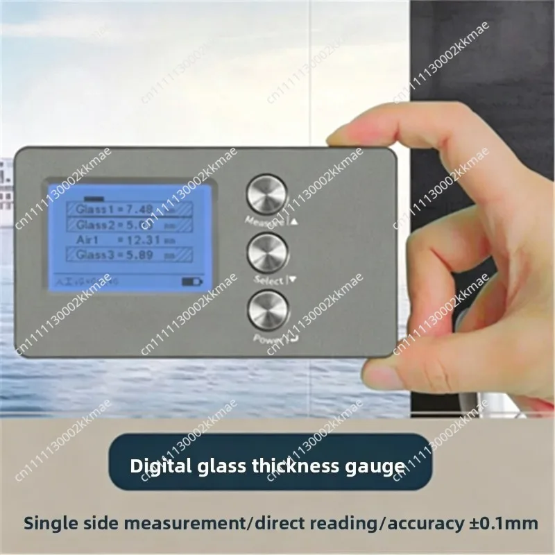 Scale Hollow Glass Thickness Gauge LS201 Digital Curtain Wall Double Glass Thickness Gauge Gauge