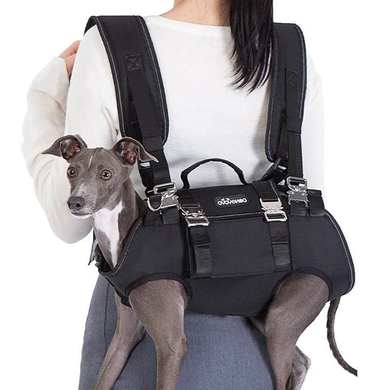 

Dog Carrier Backpack for Travel Hiking Cycling Outdoor Dog Carrying Bags Protecting Dog's Spine Breathable Portable Removable