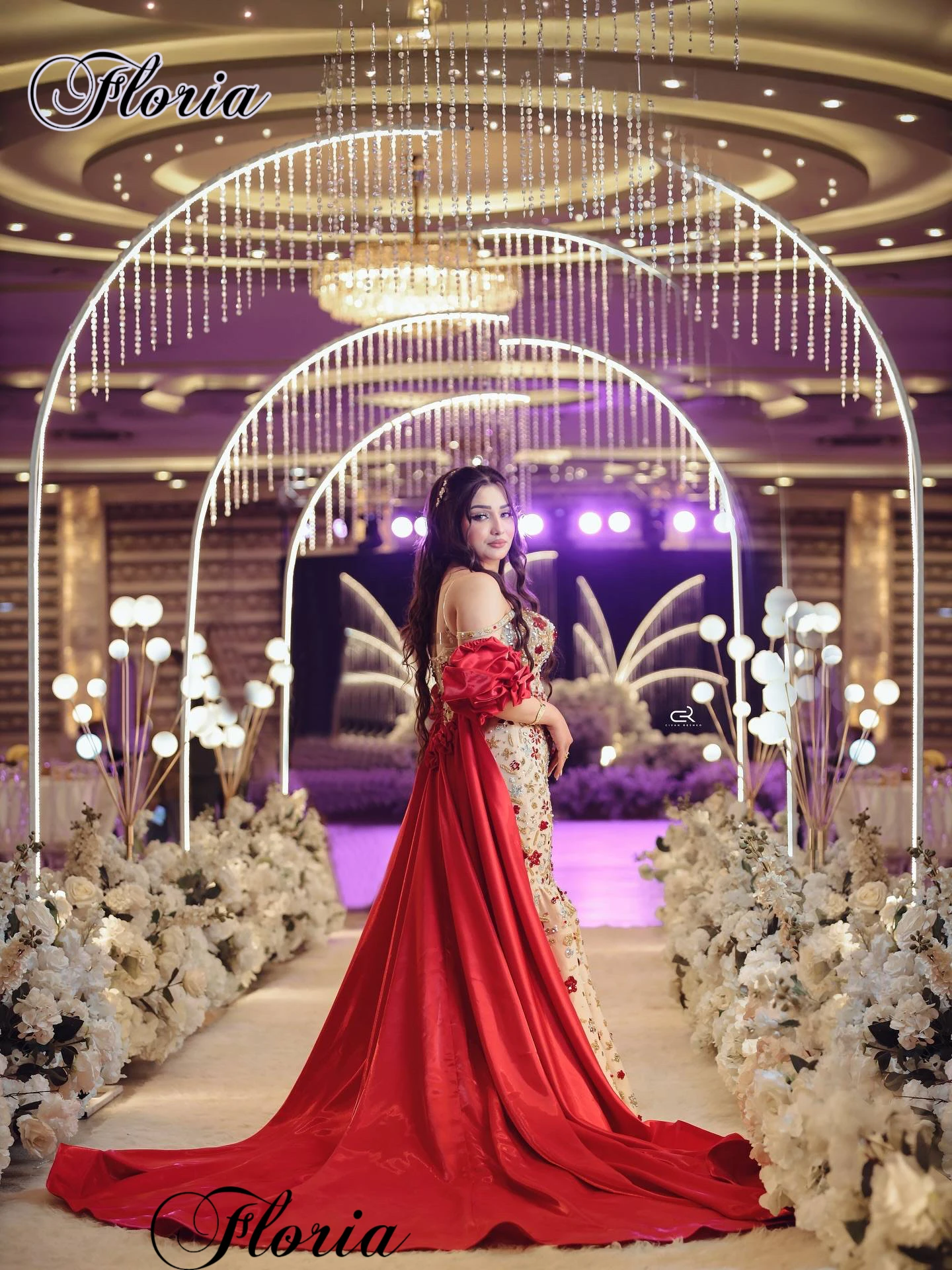 

Luxury Full heavy handmade Evening Dresses Mermaid Beaded Sheer Neck Wedding Party Dresses Vestidos De Fiesta Customized 2026