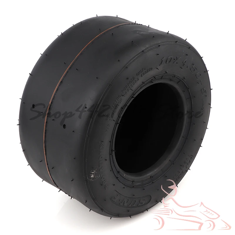 Kart Tire Front Wheel 10x4.50-5 Rear Wheel 11x7.10-5 Drift Kart Vacuum Tire Accessories