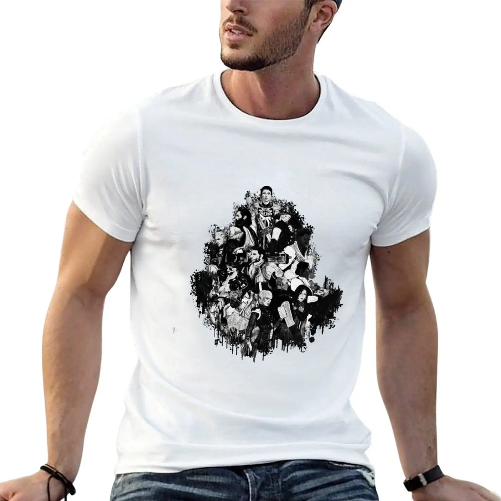 

Dragon Age: Inquisition T-Shirt t shirts for man pack cotton anime t shirts for man T-Shirt