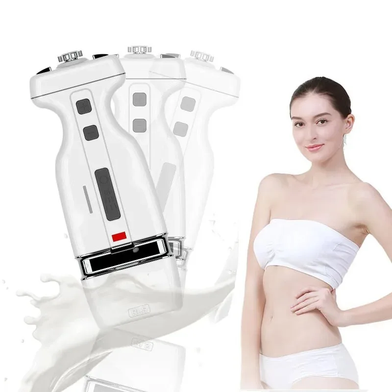 MINI HIFU Machine Belly Waist Trainer Butt Fat Burner Ultrasonic Radio Frequency Bodybuilding Weights Loss Anti Cellulite Device