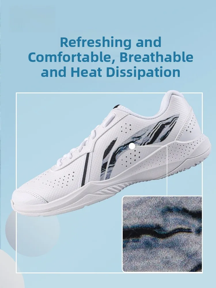 

Badminton oes Thunder Men's Women's Ultra-light Breathable Summer New Profional Anti-slip Student Special Wide T...