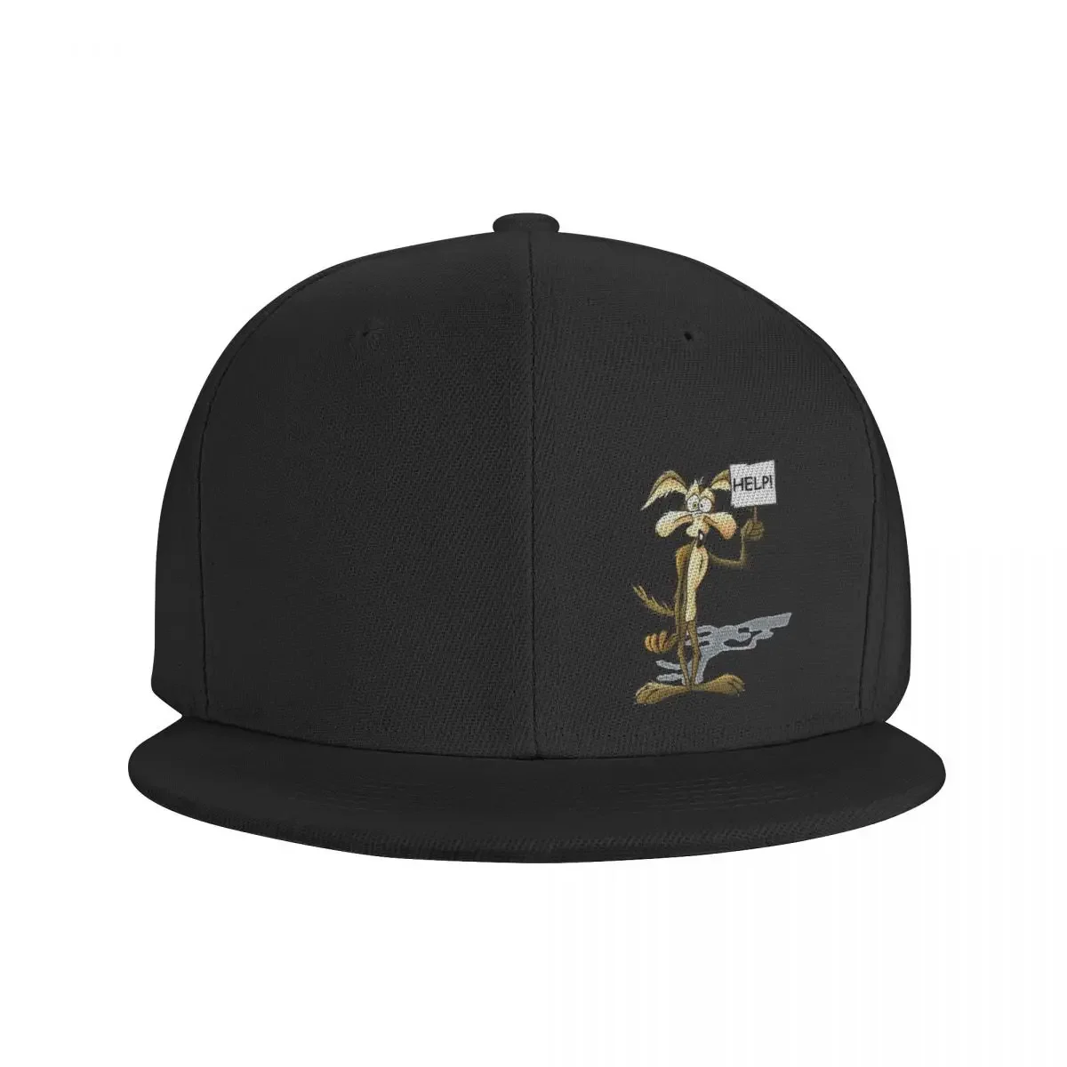 Cute Willy Coyote Road Runner Cartone Cult-Help Snapback Cap Fashion Streetwear Baseball Caps