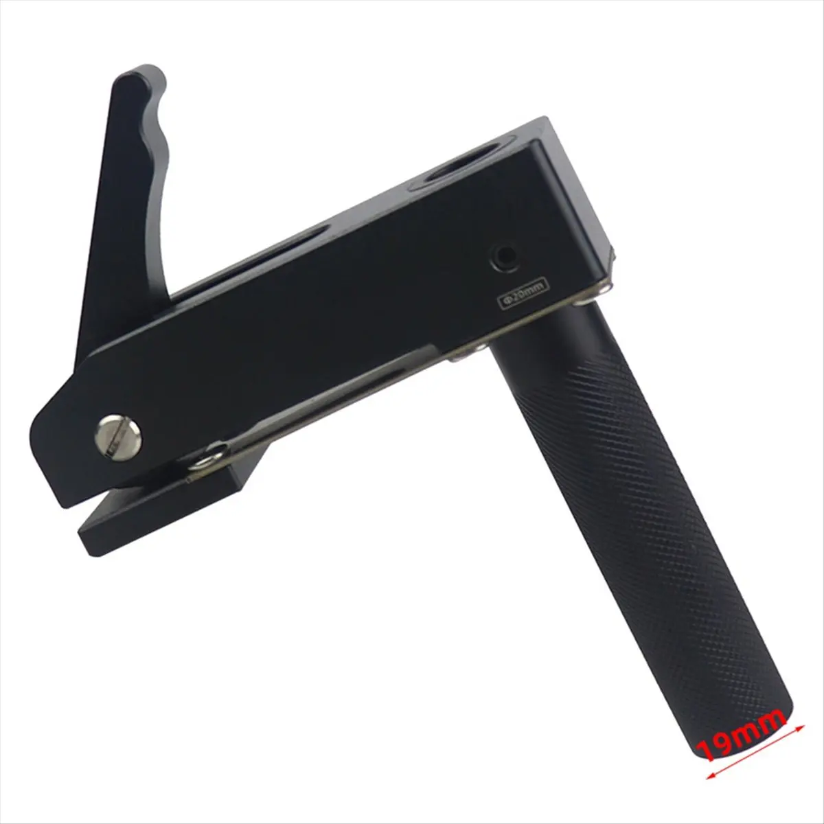 ABFA AluminumAlloy Workbench HoleClamp Set Adjustable Woodworking Table Hold Down Quick Clamp Fast Fixed Clip for Workbench,A