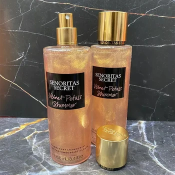 Spray Corporel Fleur Fruit Durable Plante Naturelle pour Femme, sexuellement SecExamen Phéromones Pétale sexuellement Crushed Flash Or Dépistolet ant, 250ml