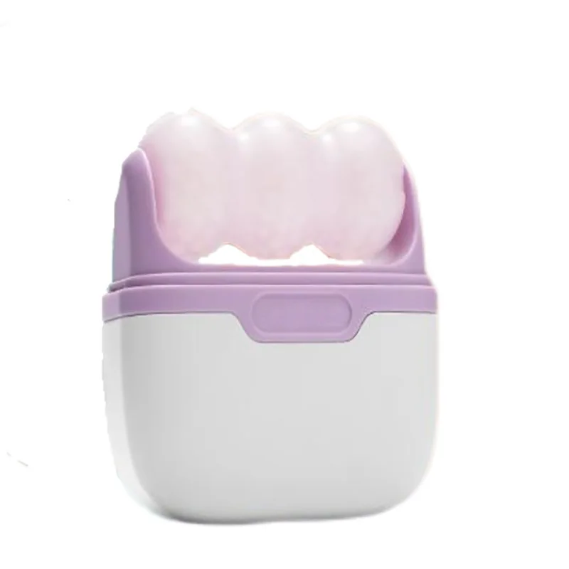 برأسين الجليد الوجه الأسطوانة الجليد الكرة تدليك الوجه الأسطوانة مريحة تقليل الخطوط الدقيقة رفع الكنتوري أداة العناية ببشرة الوجه