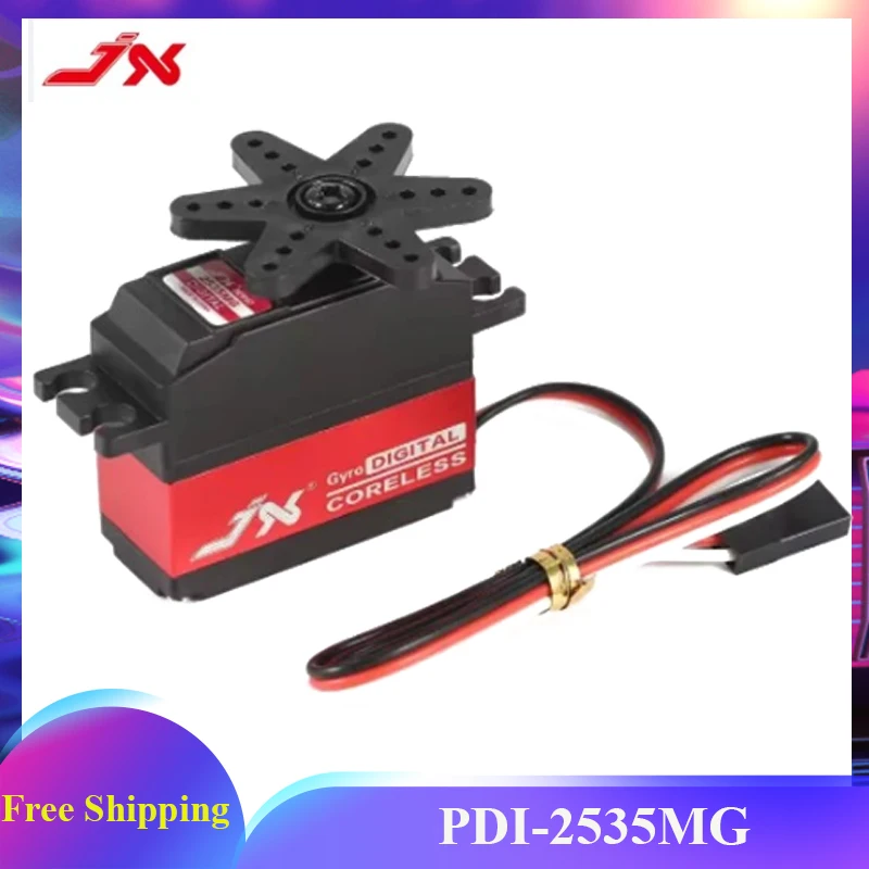 

JX PDI-2535MG 25 г водонепроницаемый металлический шестерня микро цифровой сервопривод без сердечника для вертолета RC 450 500 самолет с неподвижным крылом