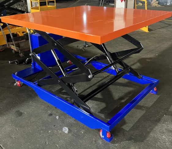 Remote Control Electric Lift Platform Table Lift Cart Scissor Table Cart Trolley