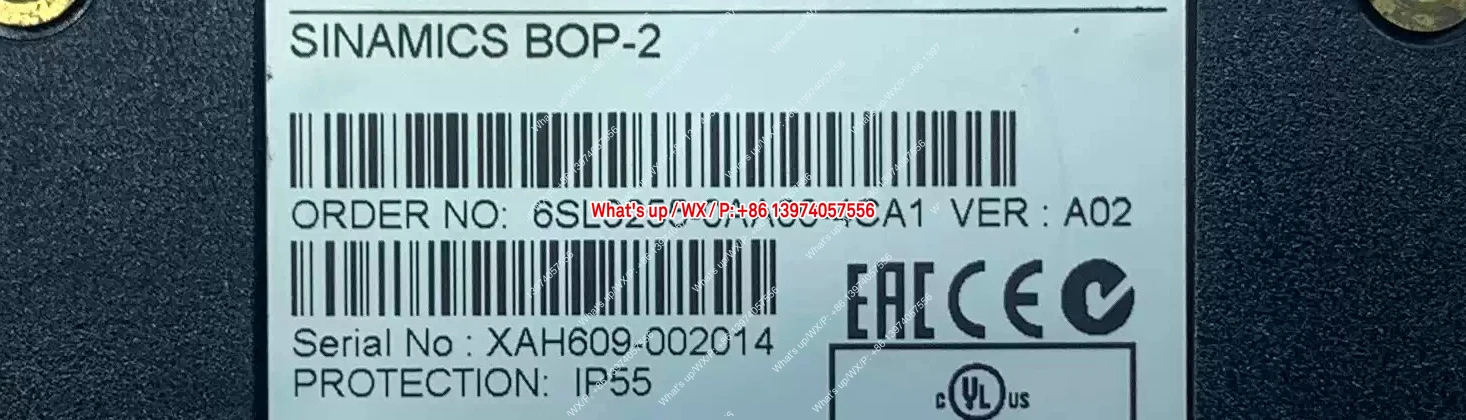 6SL3255-0AA00-4CA1 original disassembly G120 inverter BOP-2 operation panel display panel