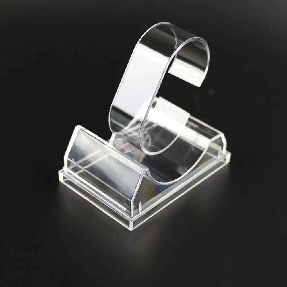 Plastic Watch Display Holder General Showcase Multifunction Jewelry Packaging Storage Box Portable Shelf Rack