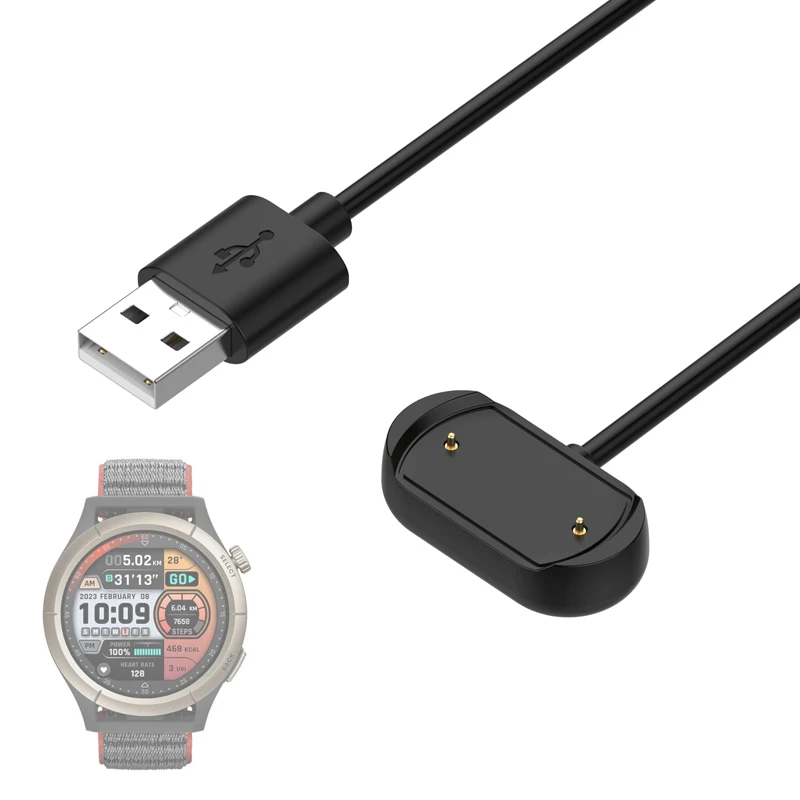 Smartwatch Dock Charger Adapter USB Charging Cable Power Charge Wire For Amazfit Cheetah/Cheetah Pro Smart Watch Accessories