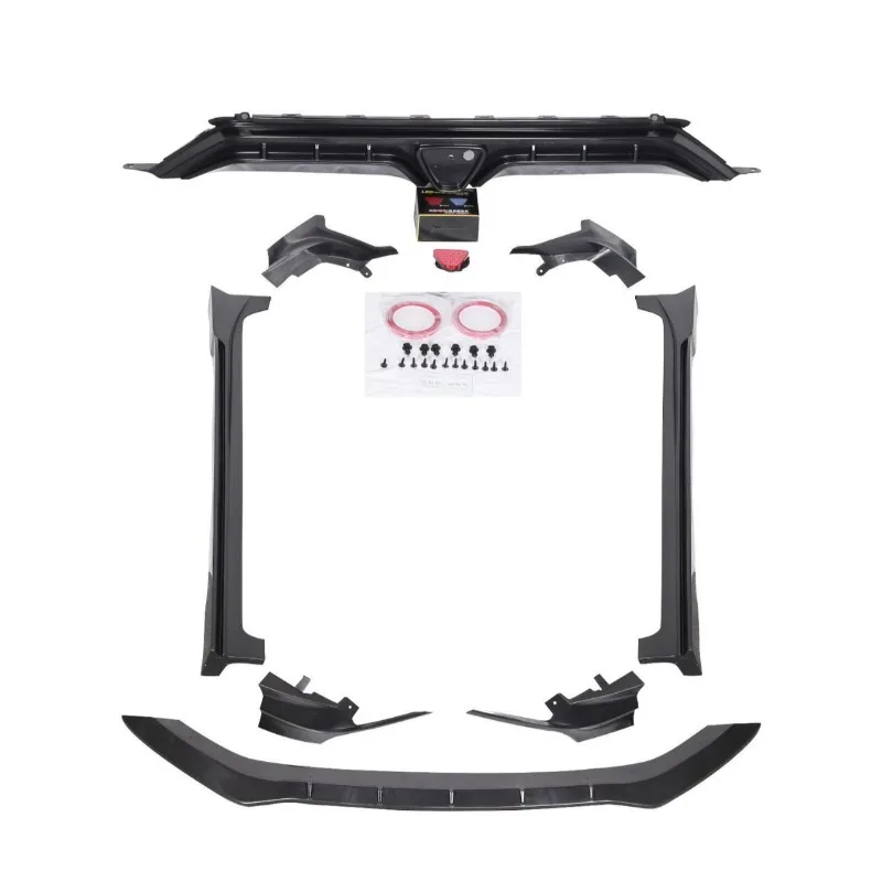 Modified Surround Kit Front Shovel Rear Lip Side Skirt Tail