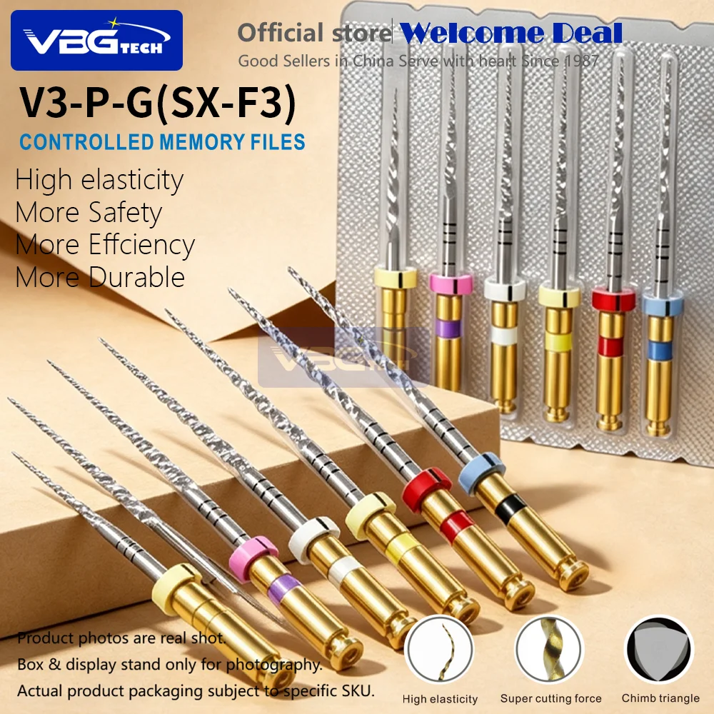 Dental SX-F3 Silver 25/31mm Endo Rotary Niti Files Flexible Dentistry Endodontic Materials Laboratorio F4F5 Endomotor Handpiece