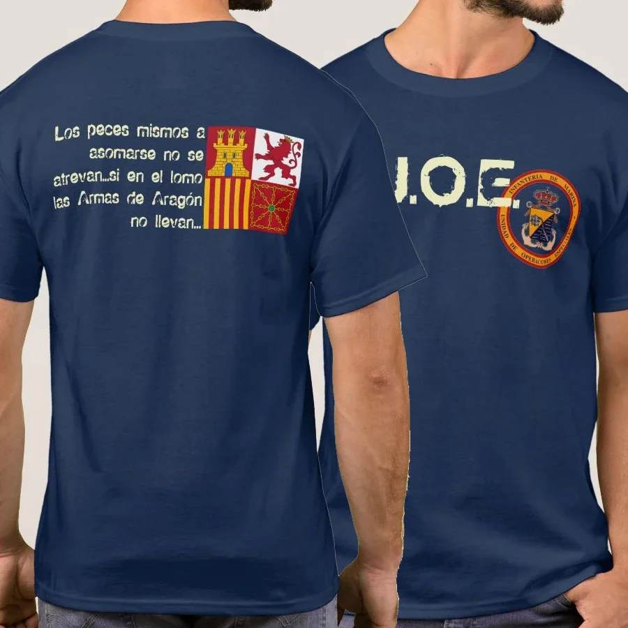 High Quality Cotton,Large Sizes,Breathable Top,Loose Casual T-shirt S-5xl Spanish Marines Special Operations Unit T Shirt.