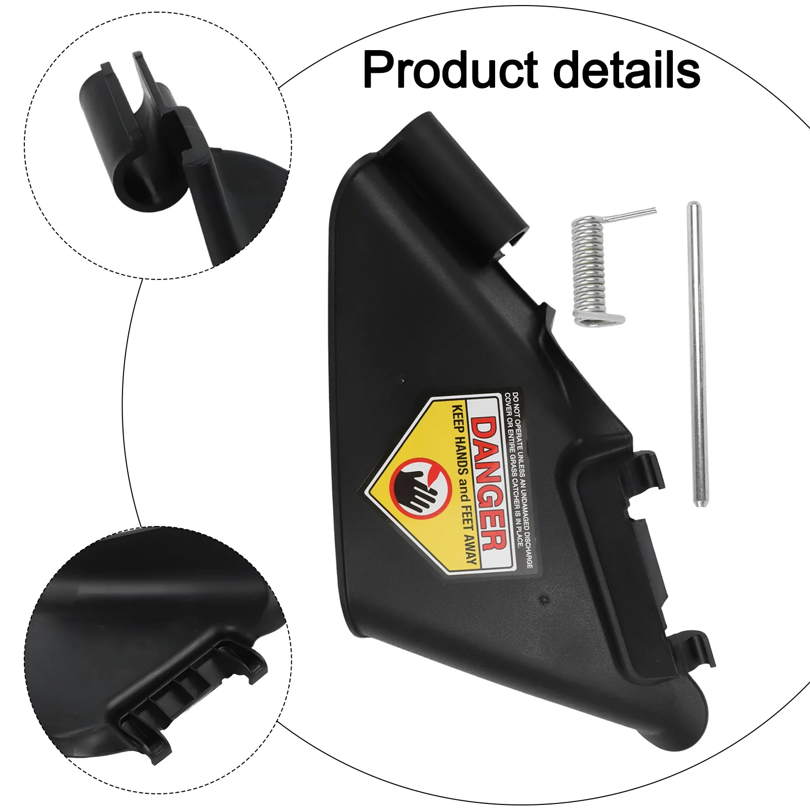 Replacement Side Discharge Chute Fits For Troy-Bilt TB110 TB130 TB230 TB260 TB350 Lawn Mowers Part Number 731-07131