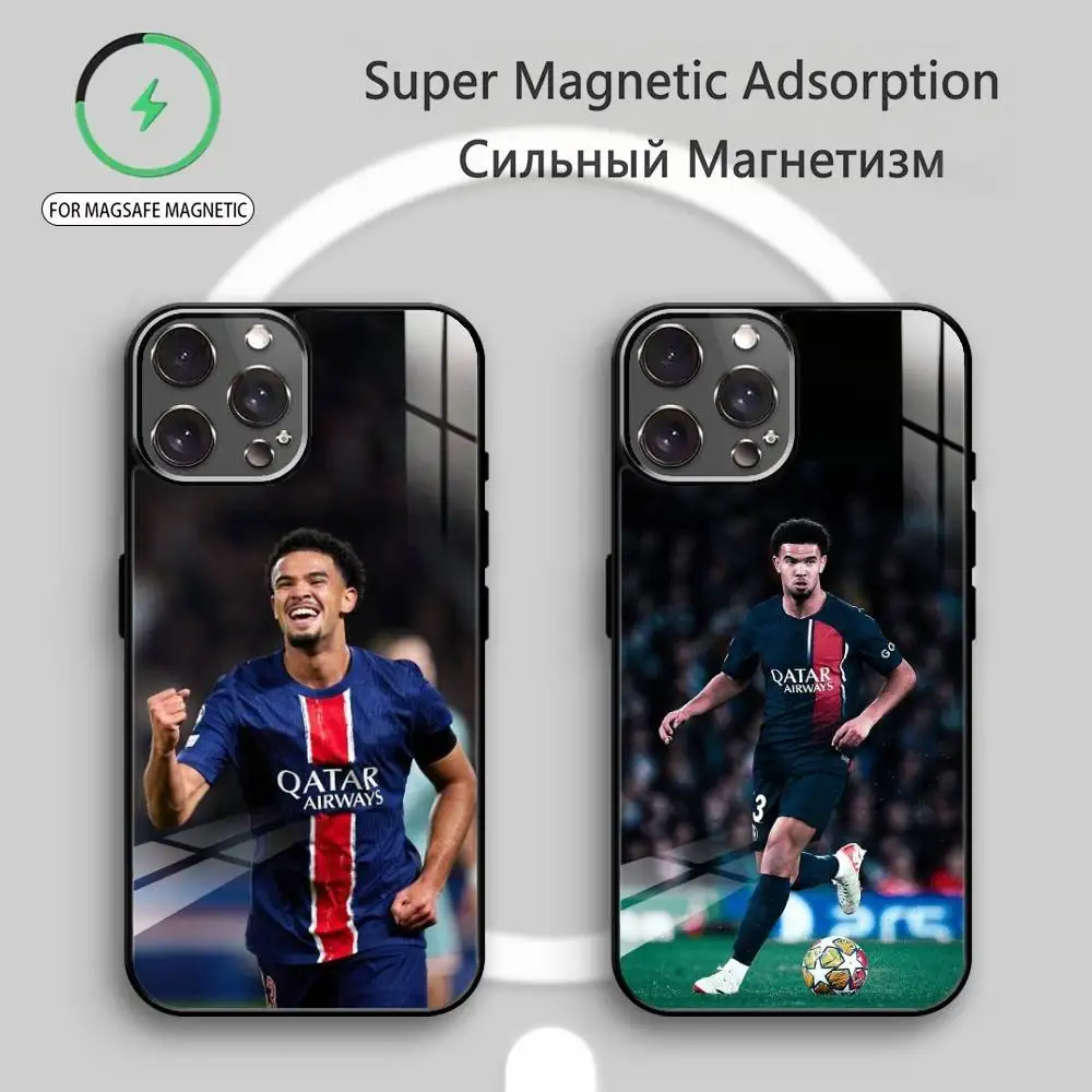 

F-Football W-Warren Zaire-Emery Phone Case For iPhone17,16,15,14,13,12,11 Plus,Pro Max Magnetic For Magsafe Wireless Charging