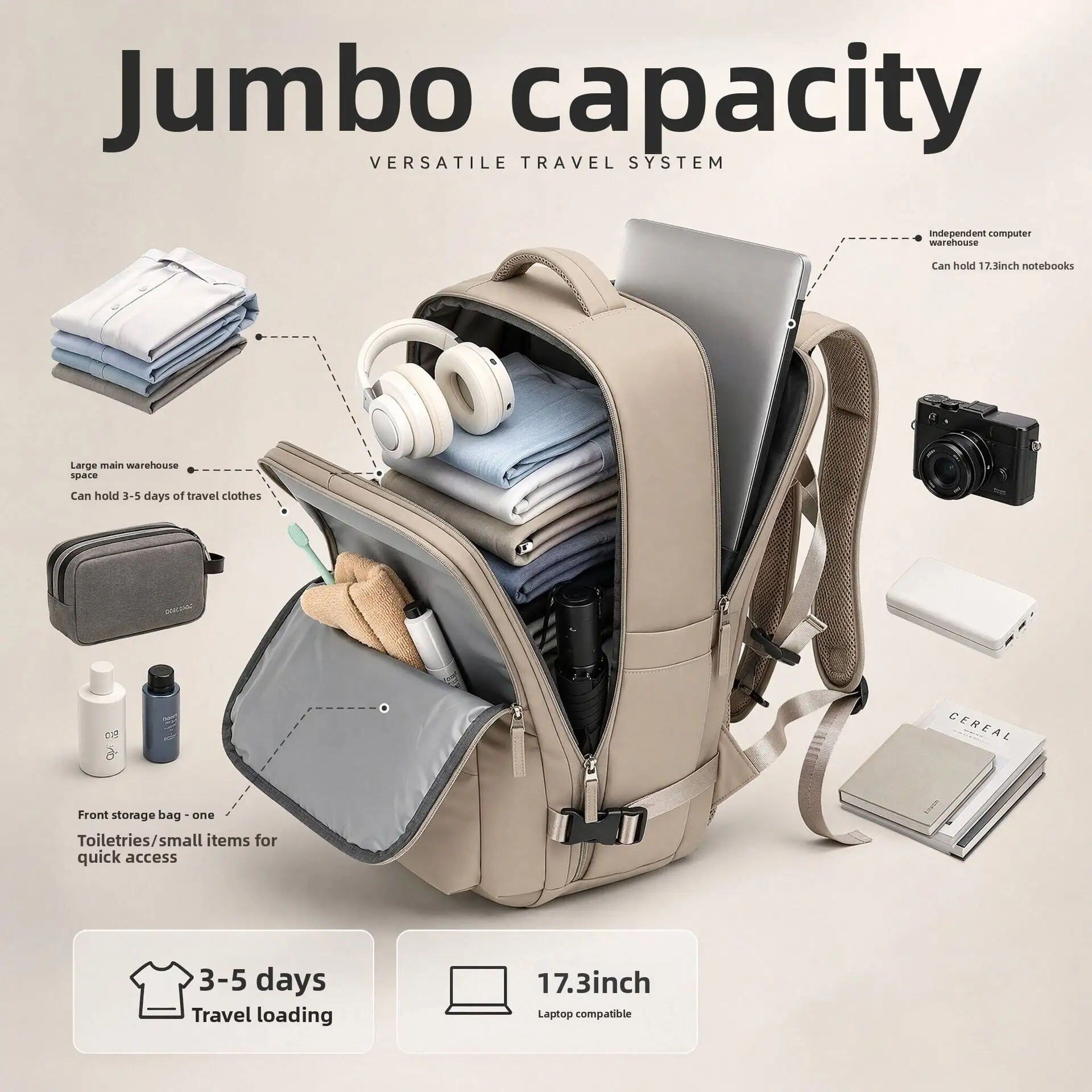 High Quality Nylon Fashion Travel Backpack Women Large Capacity Cabin backpacks for Ryanair Business Laptop Backpack Men Bag