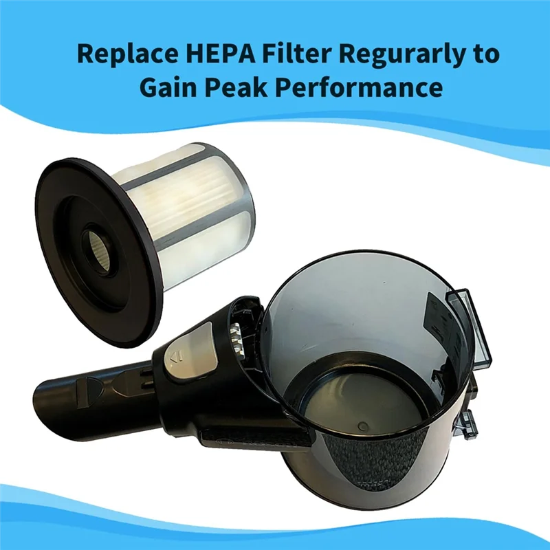 ABZC-HEPA Replacement Filters For  Unlimited 6 Vacuum Series:BCS611,BCS612 BBS611,BBS612 BSS61,BCS61 BKS611 Models