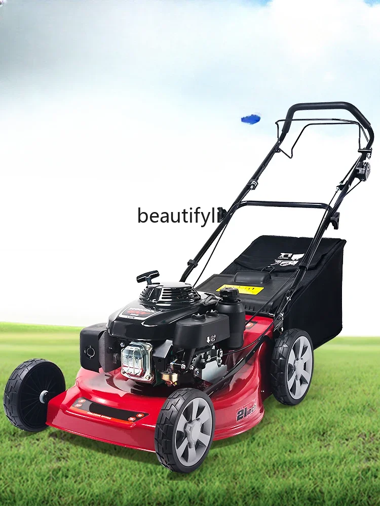 Petrol Driven Mower Honda Yamaha Power Lawn Machine Weeding Machine Grass Cutting Orchard Hand Push Zongshen Grass Trimmer