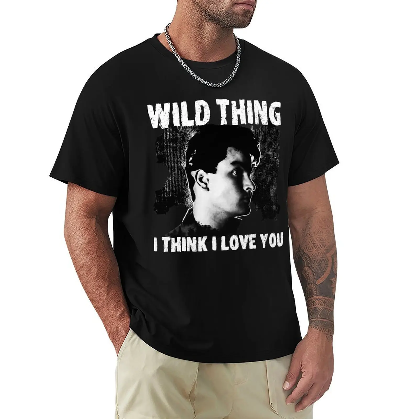Wild Thing - Major League - I Think I Love You T-Shirt Plus Size Everyday Tee Shirt