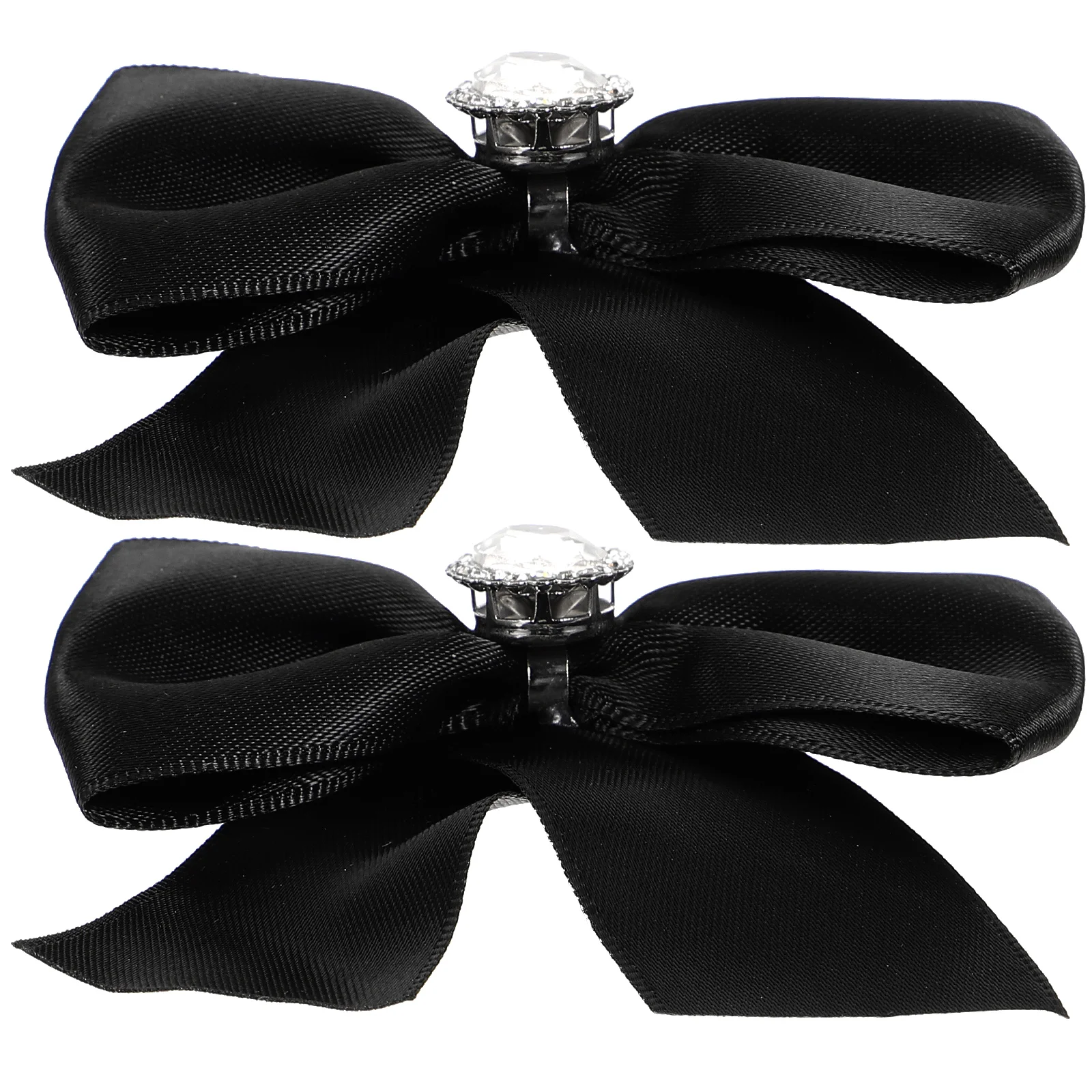 

2 Pcs Bow Knot Buckle Pink Rhinestones Shoe Flower Jewelry Wedding Bridal DIY Flats Embellishments Shoe Clips Accessories