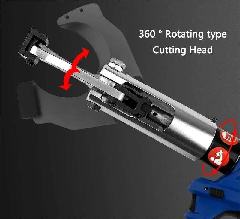 أداة قص العقص الهيدروليكية الكهربائية اثنين في واحد EZ-400/55 مع شحن بطارية ليثيوم أيون، محمولة، ثنائية الغرض 85/105C