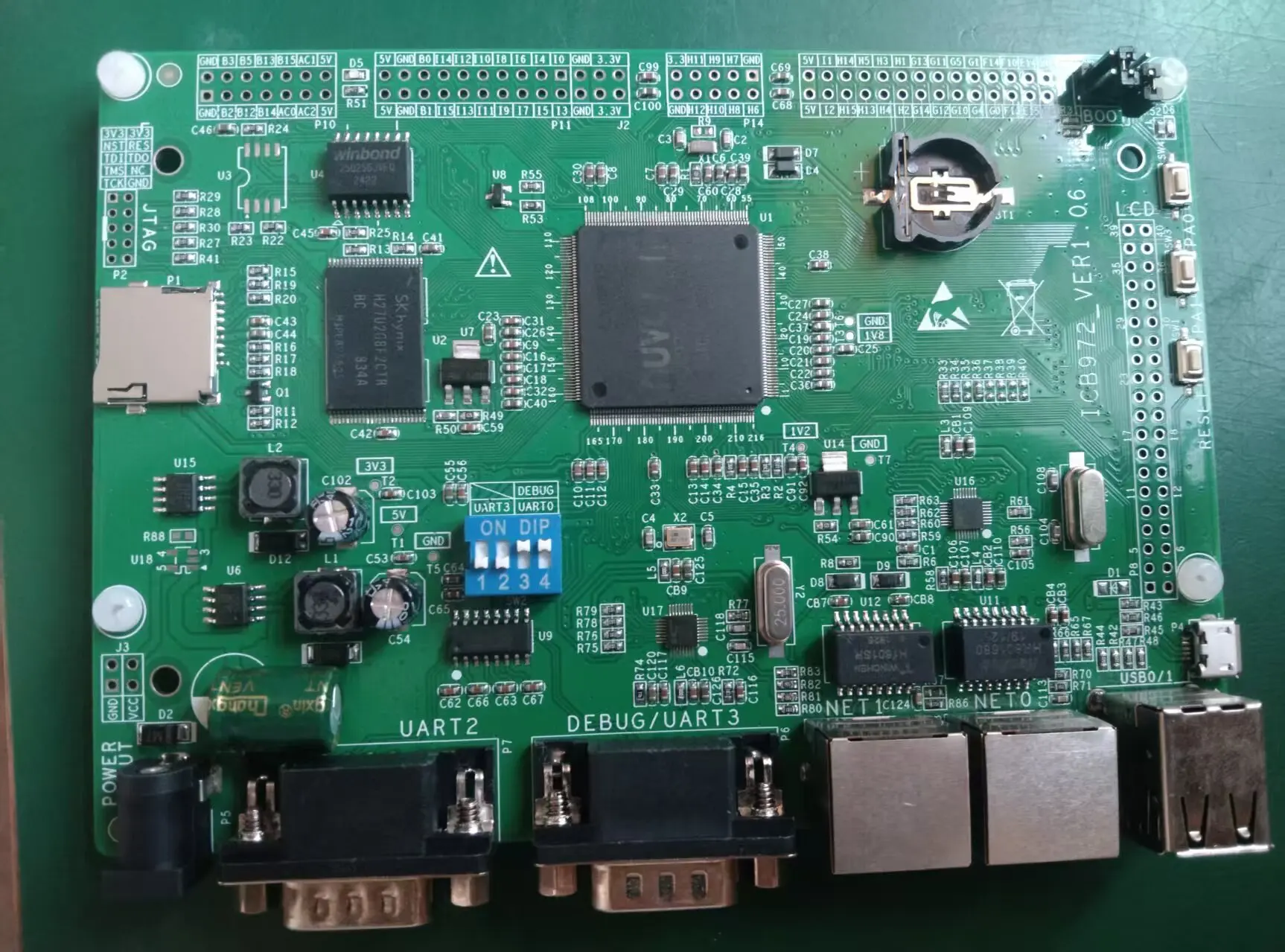 NUC972 Linux Industrial Control Board Development Board Learning Board