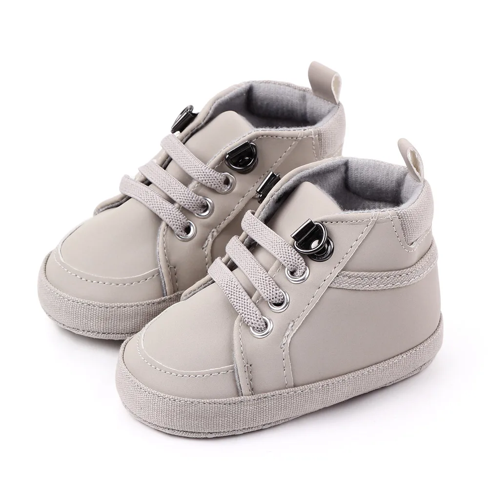 Baby Casual Shoes Ankle-covered Little Boots for 0-1 Years Toddler Boys Outdoor Prewalking