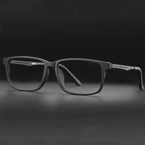 Imagen 2 del producto Nuevas gafas de lectura Retro ultraligeras de goma y titanio antiluz azul para hombres y mujeres, gafas cuadradas de presbicia de alta calidad